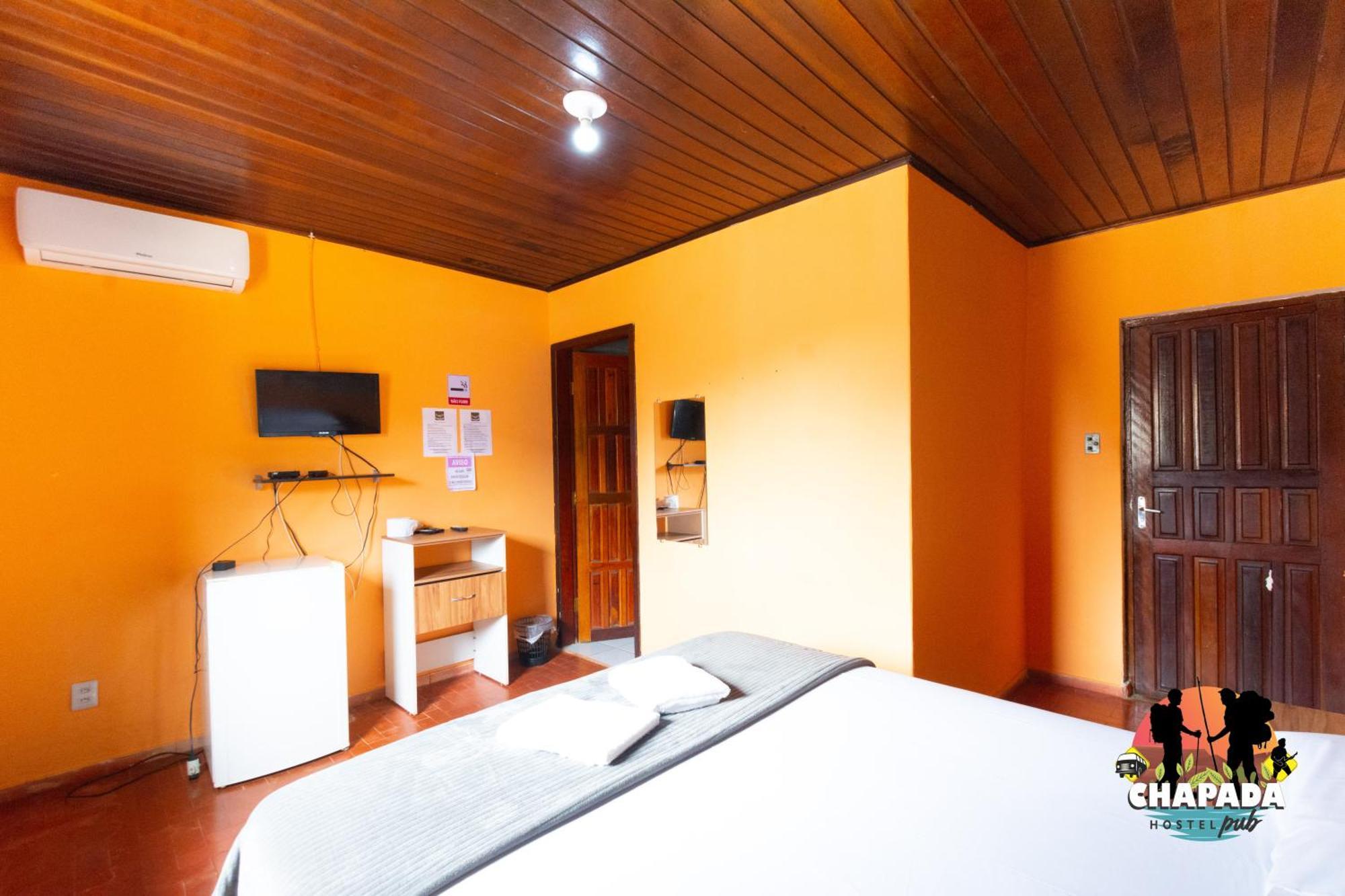 Hostel Chapada Dos Guimaraes Bagian luar foto