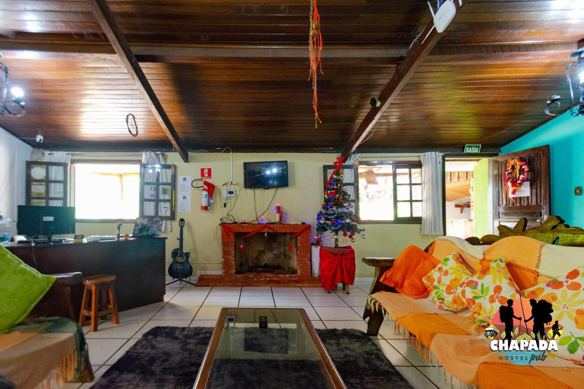 Hostel Chapada Dos Guimaraes Bagian luar foto