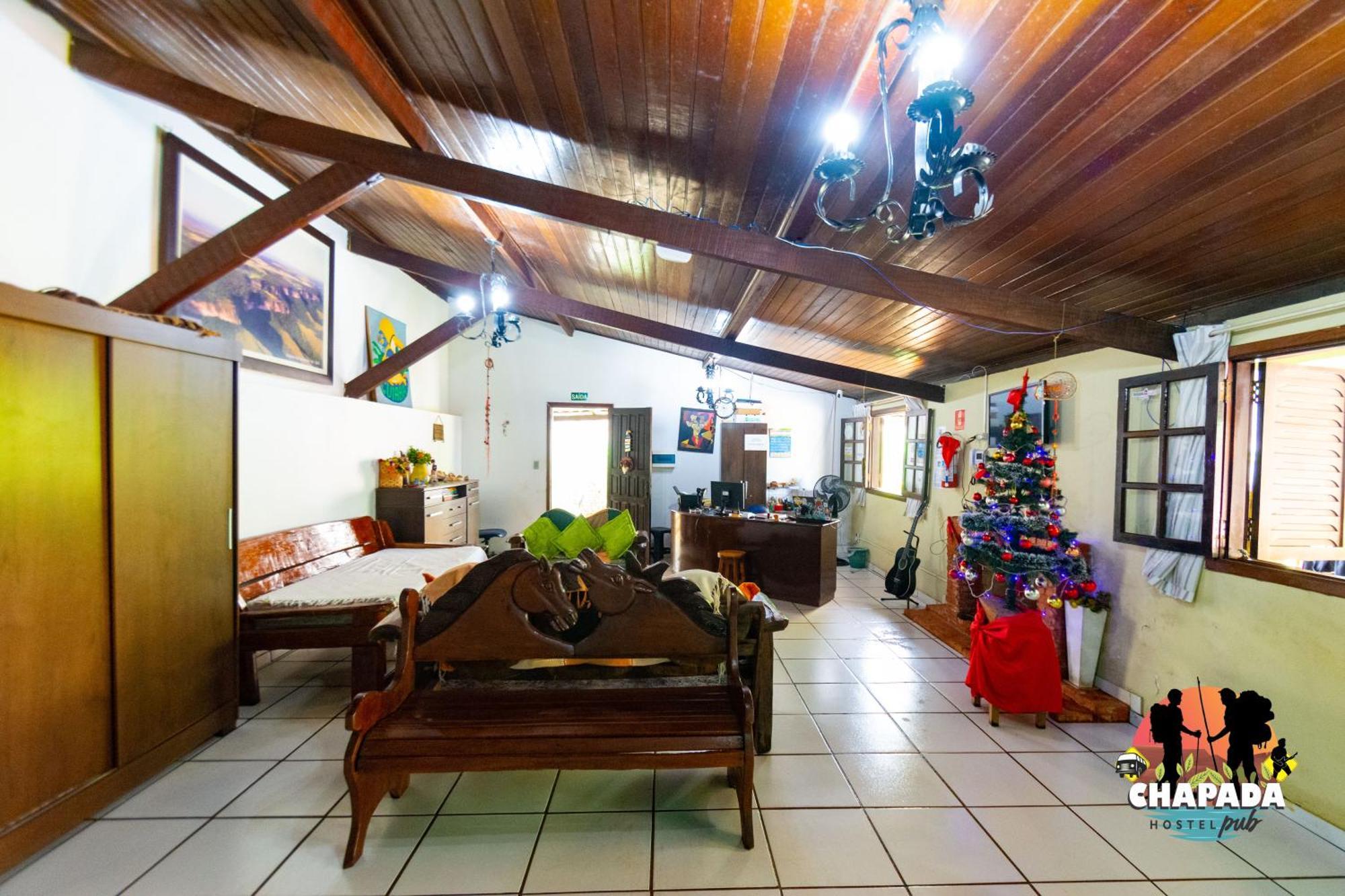 Hostel Chapada Dos Guimaraes Bagian luar foto