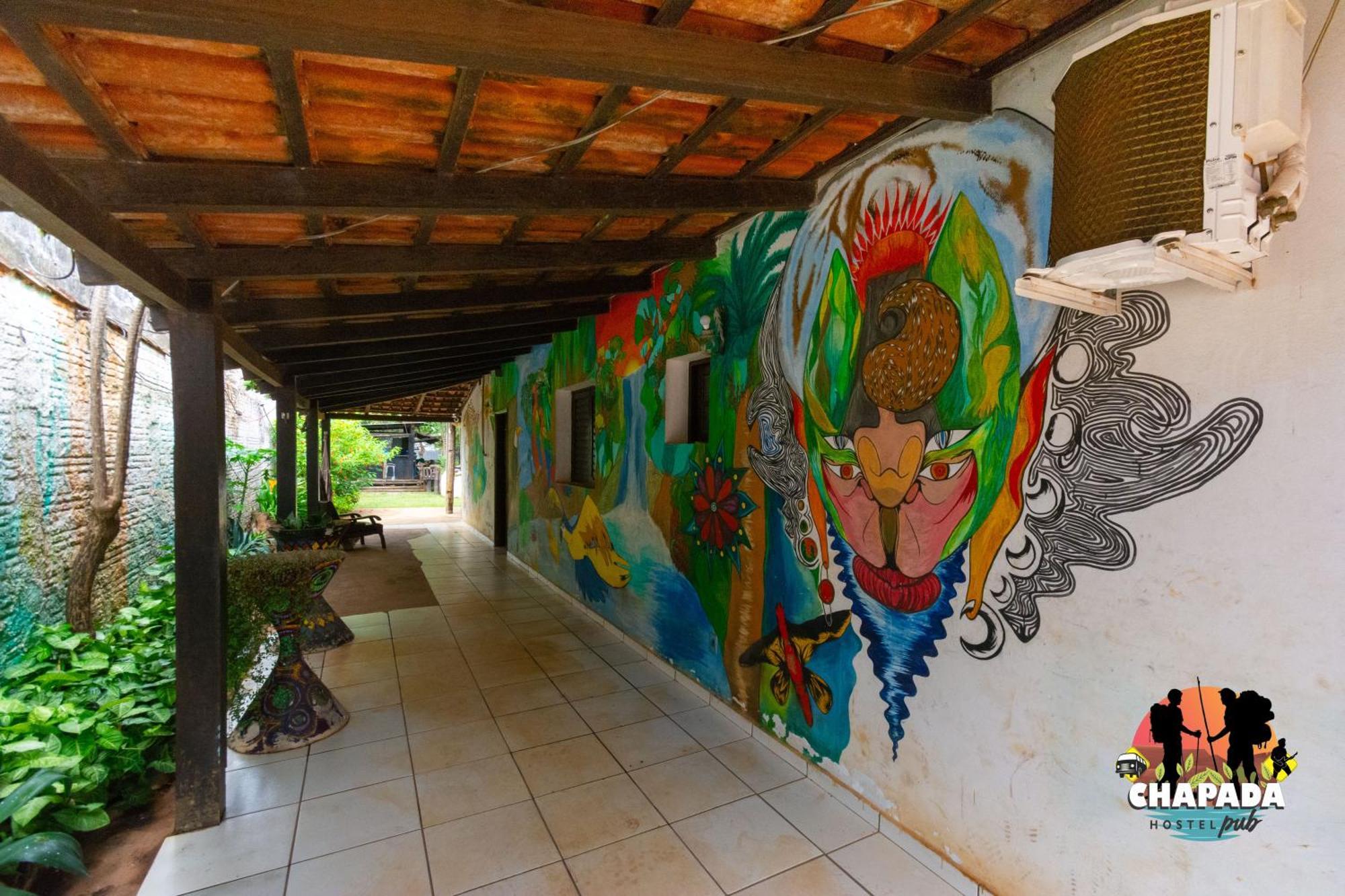 Hostel Chapada Dos Guimaraes Bagian luar foto