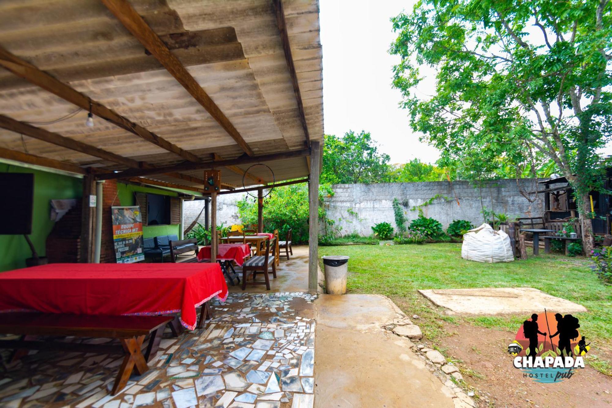 Hostel Chapada Dos Guimaraes Bagian luar foto