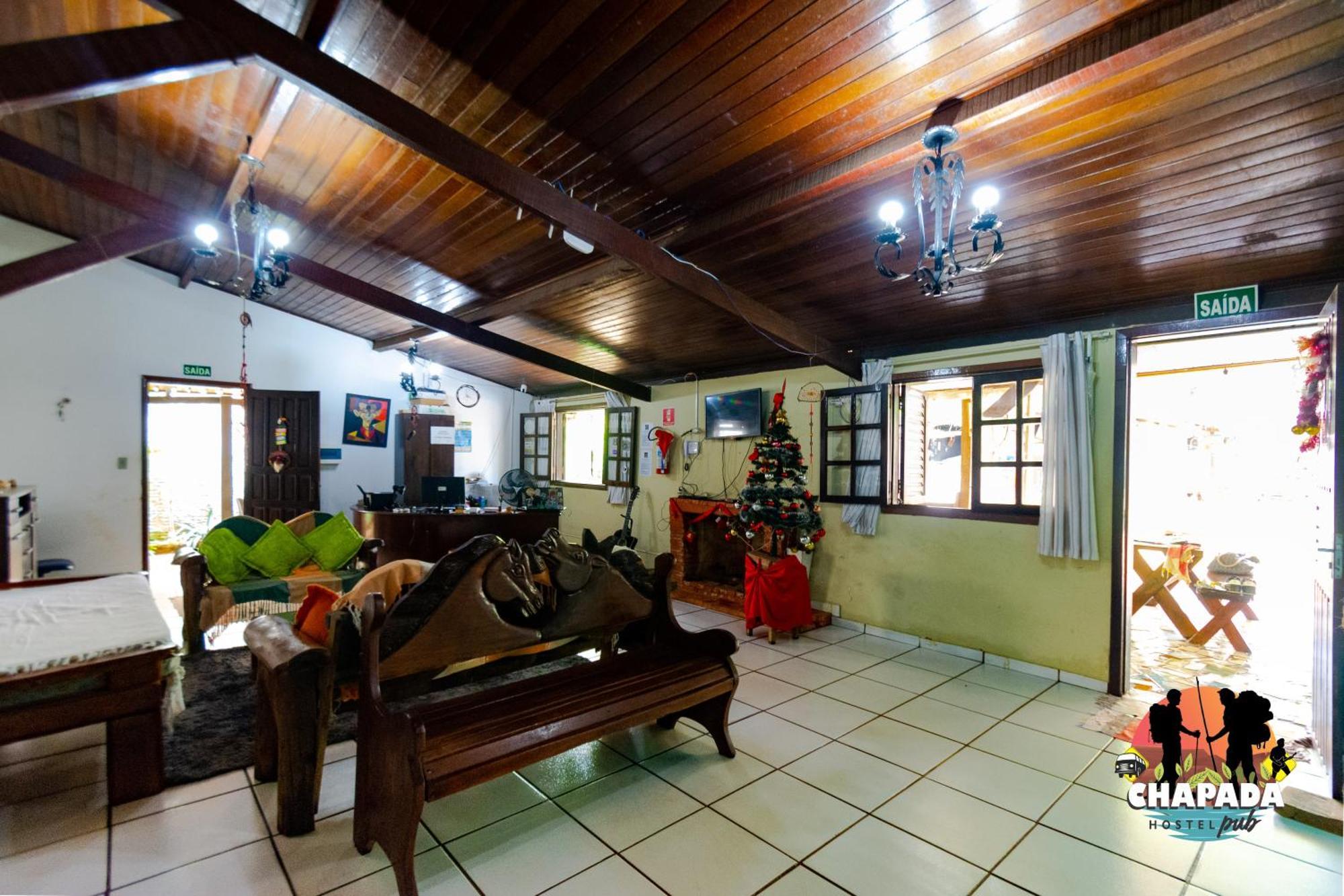 Hostel Chapada Dos Guimaraes Bagian luar foto