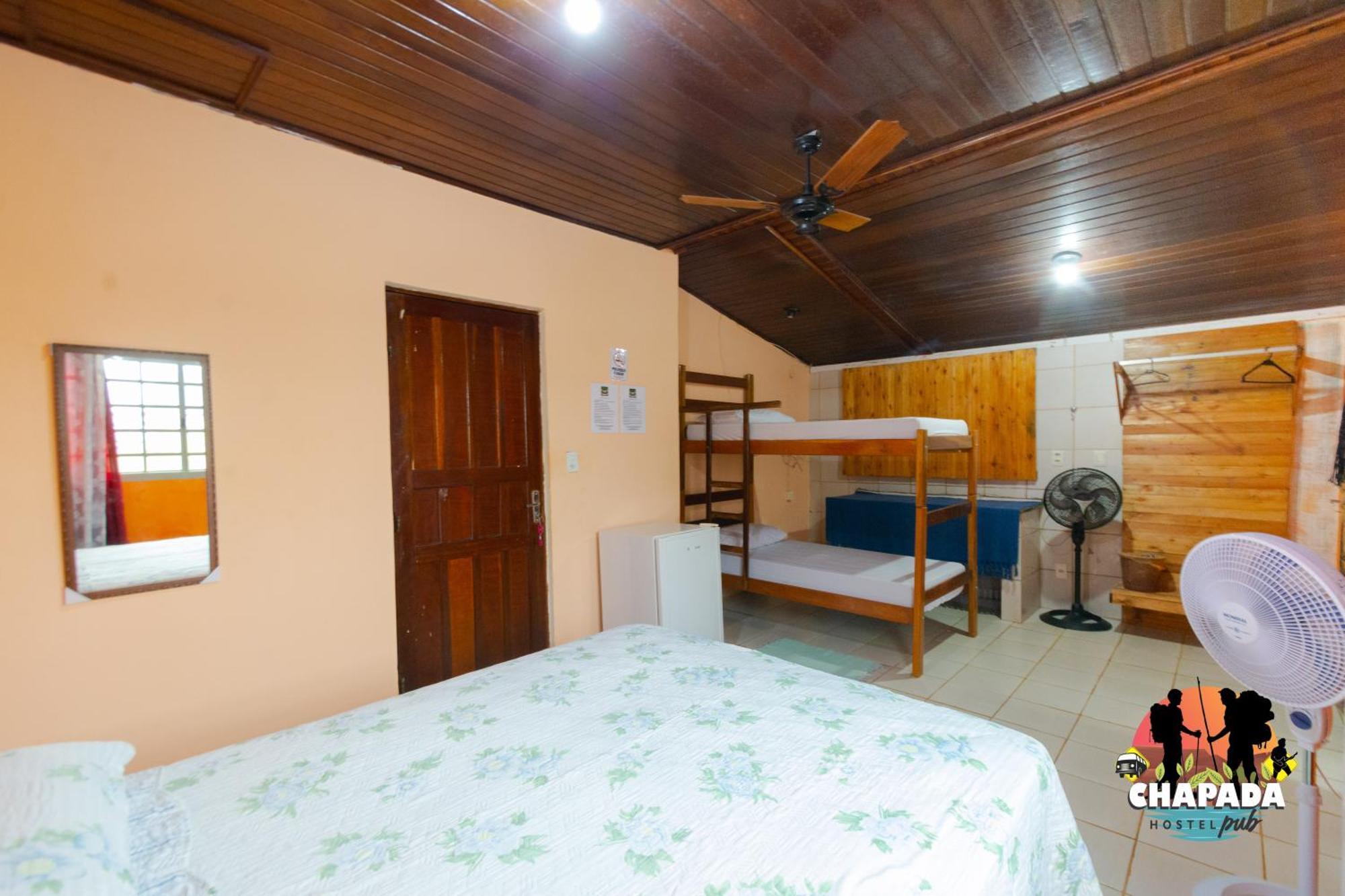 Hostel Chapada Dos Guimaraes Bagian luar foto