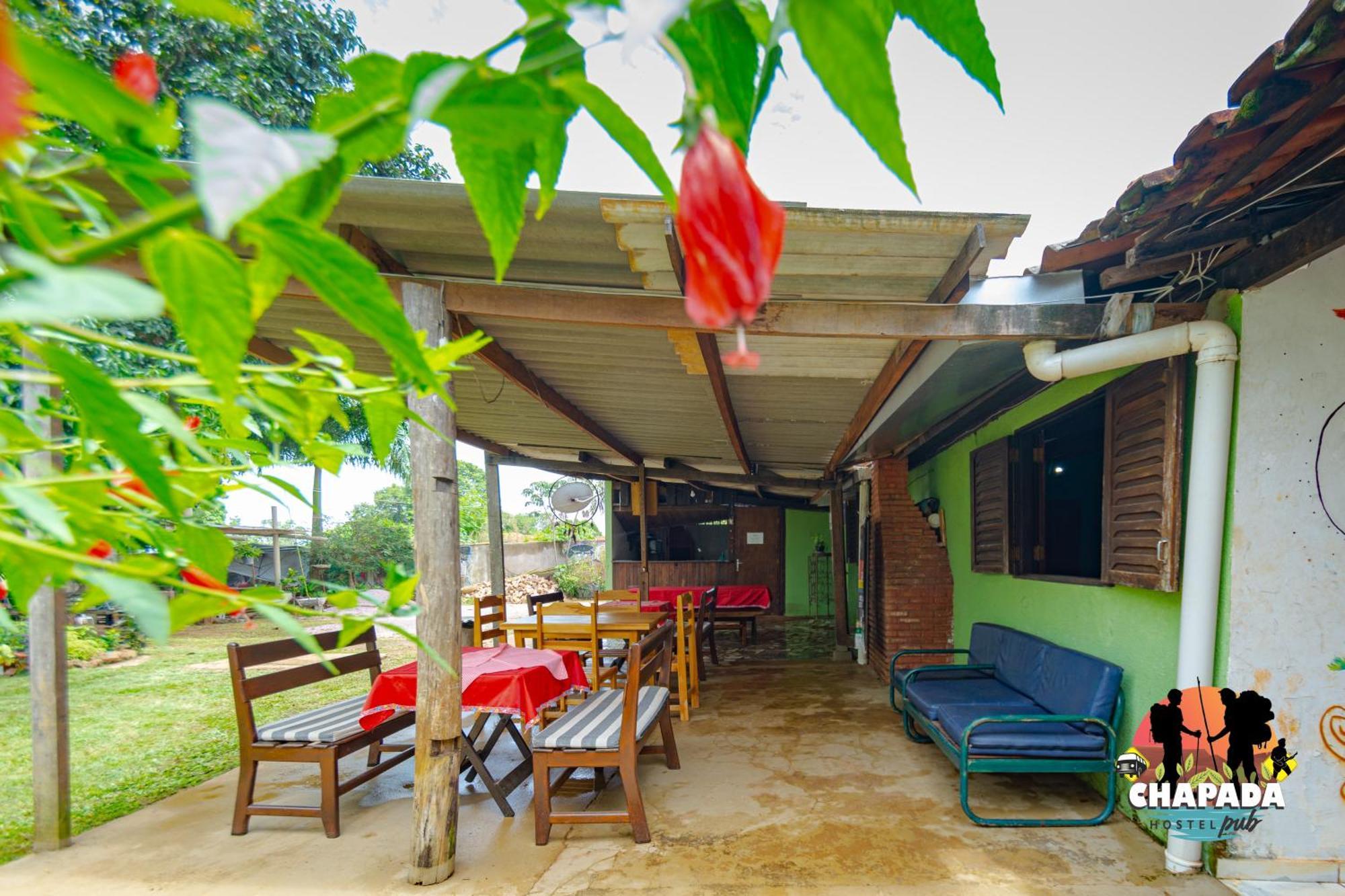 Hostel Chapada Dos Guimaraes Bagian luar foto