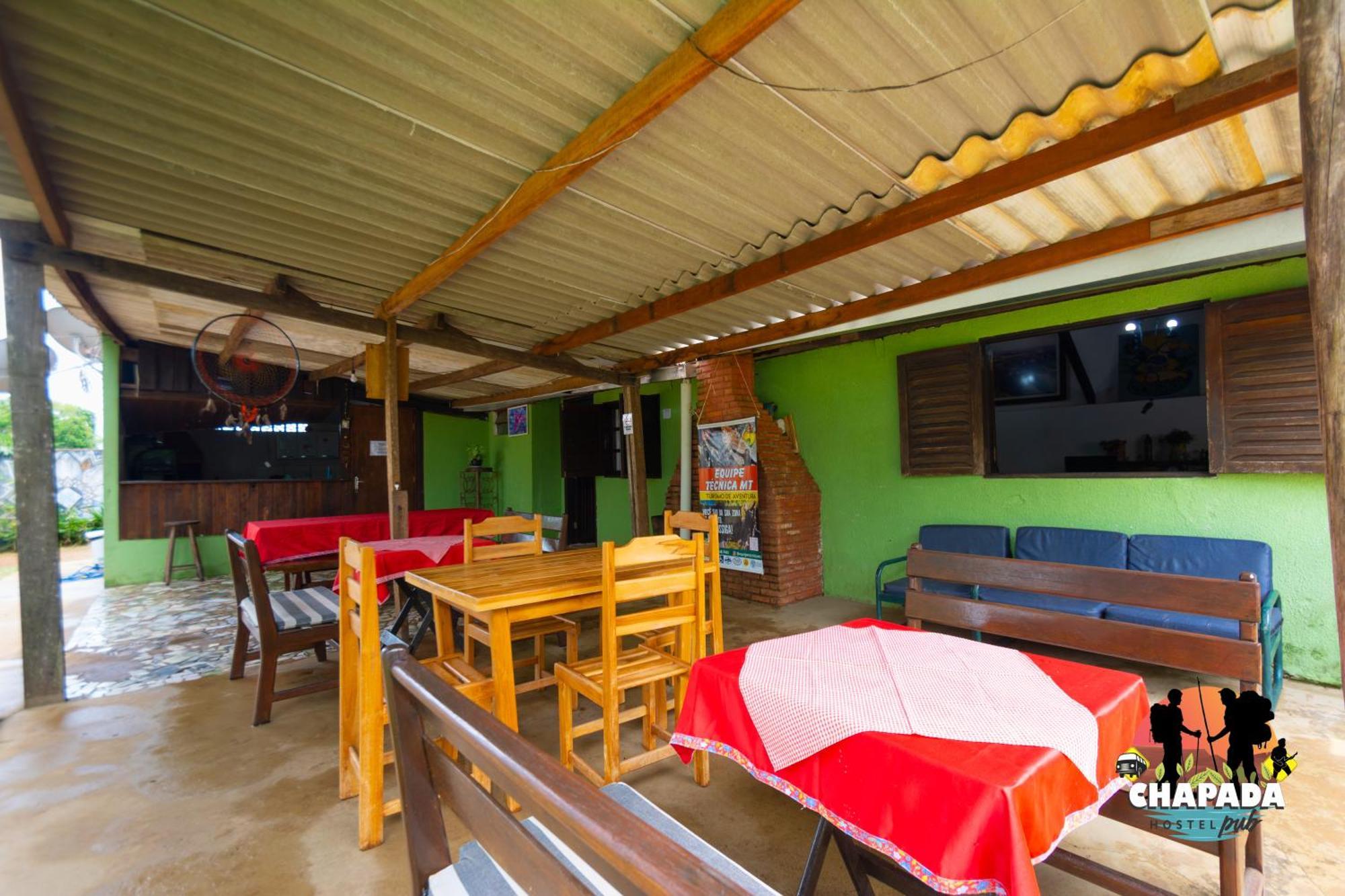 Hostel Chapada Dos Guimaraes Bagian luar foto