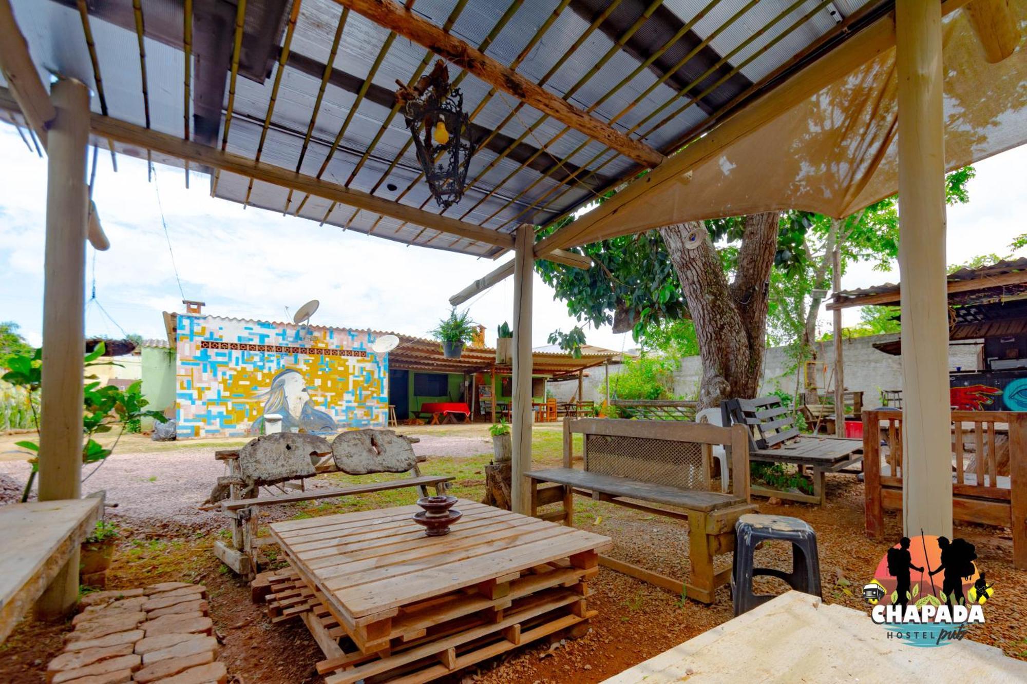 Hostel Chapada Dos Guimaraes Bagian luar foto